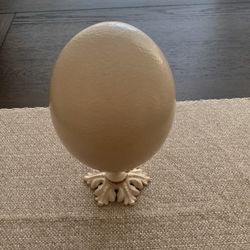 Ostrich Egg With Stand