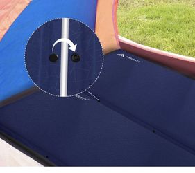 TWO Forceatt camping sleeping pad, self inflating 2 inch thick lightweight mat