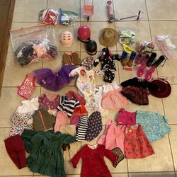 American Girl Doll and Misc Clothing