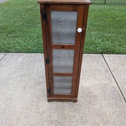 Rustic Vintage Pie Safe Cabinet – Farmhouse Storage