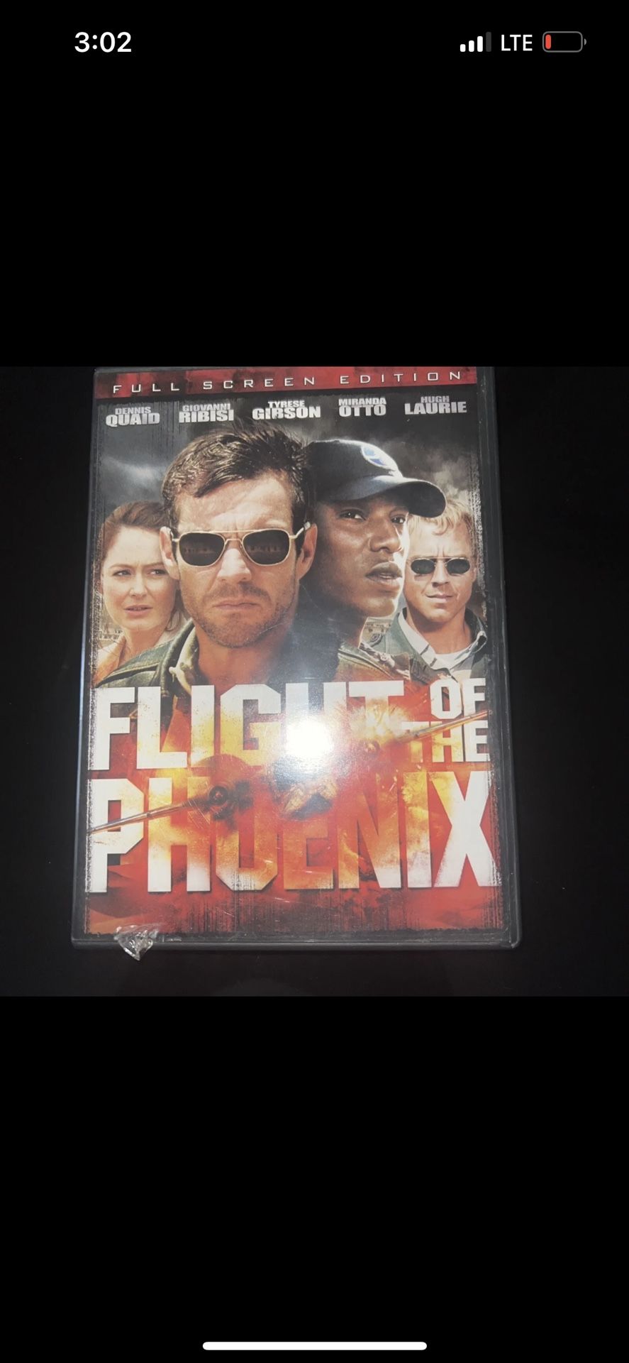Flight of the Phoenix (DVD, 2005, English Full Screen Version)