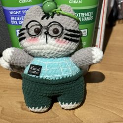 Lovely Cat Crochet Doll