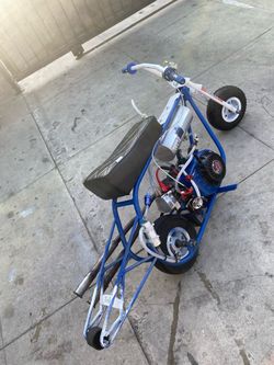 Fully built mini bike GTS has everything u need to go 75+ lmk no waste time lmk actual fully built💨 works good a1 fast asf lmk good deals