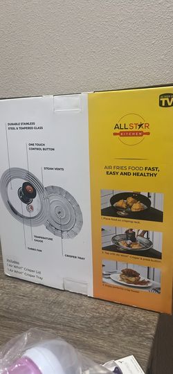 Air whirl crisper pan cover