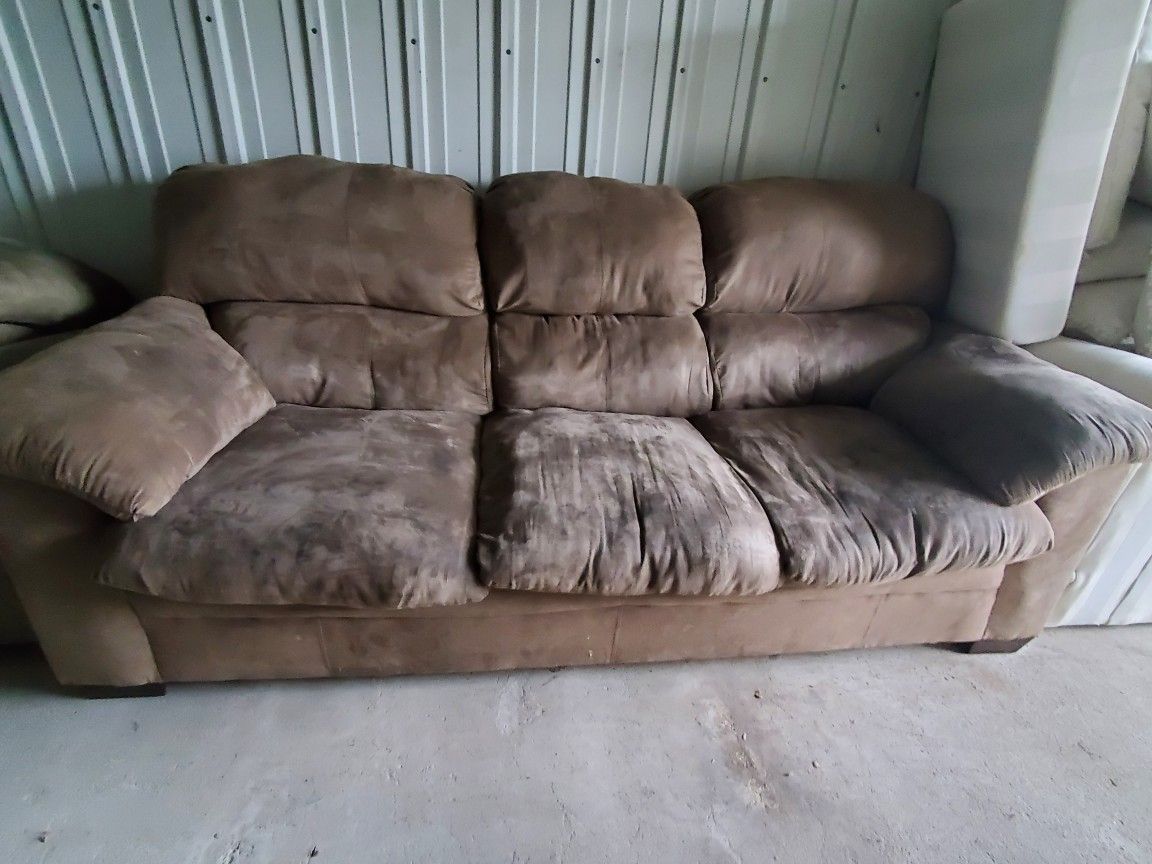 Couch and recliner