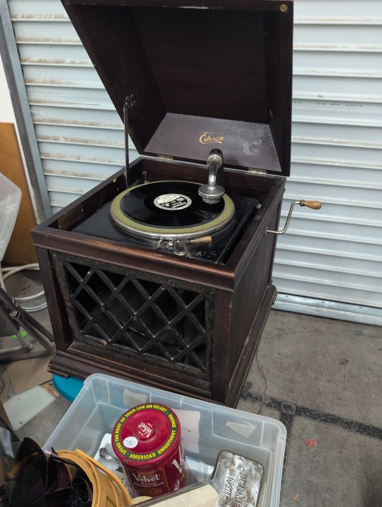 Vintage Record Player