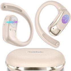 AI Translation Earbuds Real-Time, 3-in-1 Open-Ear Headphones with 145 Languages & Accents, Bluetooth 5.4 Translator Earbuds, 60H Battery, HD Audio, fo