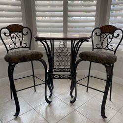 Bistro Table And Two Chairs