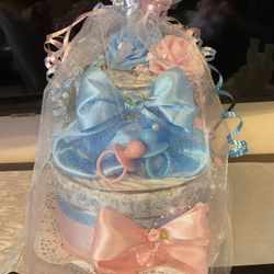 Diapers Cake For A Gender Reveals And Gift