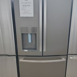 $1599 (MSRP$3499, Save $1900)GE 27.8 CU FT ENERGYSTAR French Door Fridge With Cubed Or Crushed Ice Maker