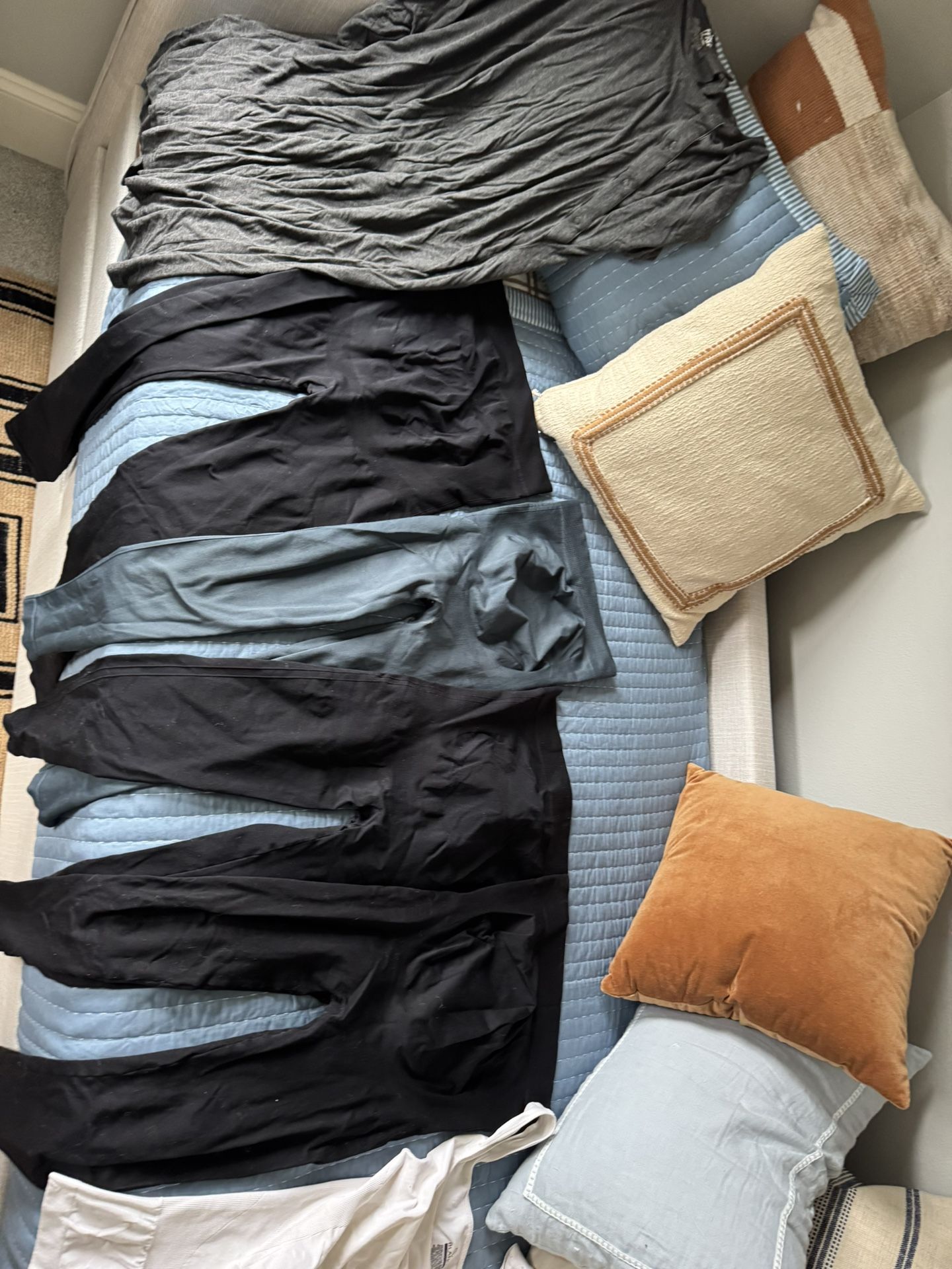 Maternity Leggings, Breast Feeding Pillow, Hospital Gown, Tank Top & pregnancy Pillow