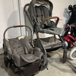 Nuna Mixx Stroller And Pipa Car Seat
