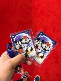 2026 Topps Disney MICKEY MOUSE and MINNIE MOUSE D23 Exclusive Promo card