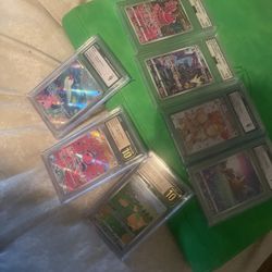 Pokemon Cards Binder And Slabs