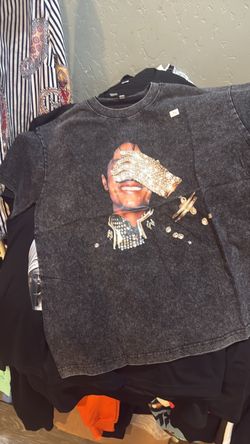 Acid Wash Graphic Crew Neck T-Shirt