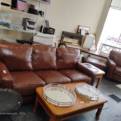 Nice 3pc soft leather couch Set