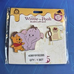 Winnie the Pooh and Heffalump Pin