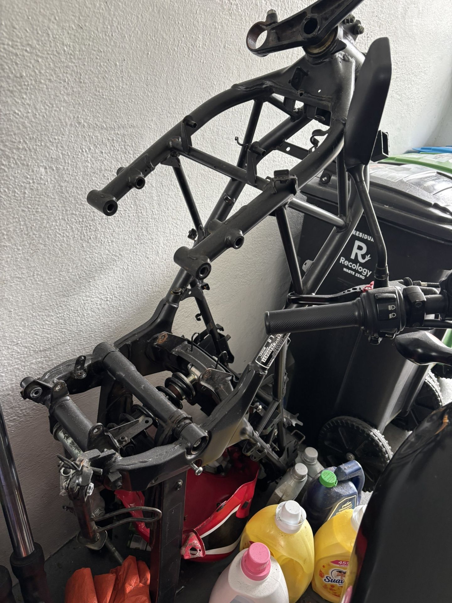 2018 Honda Cbr300r Frame And Swing Arm