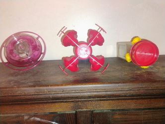 Humming Bird Nectar Feeders Bundle 3 Pack 