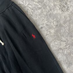 Vintage Polo Ralph Lauren Black Sweatpants 