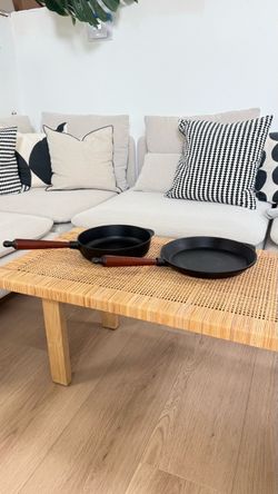 Skeppshult Swedish Cast Iron Skillet  Set