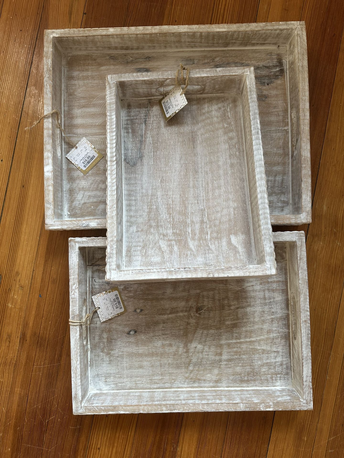 Decorative Wooden Trays 