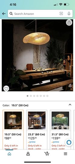 Bamboo Hanging Lamp, chandelier, Pendant