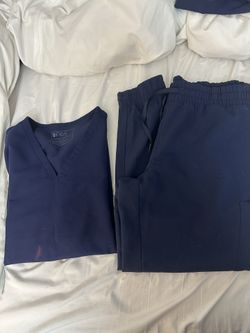 Large Set Of Navy Scrubs Figs Top And Jaanuu Bottom