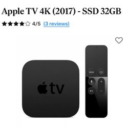 Apple 4k TV box W/remote 