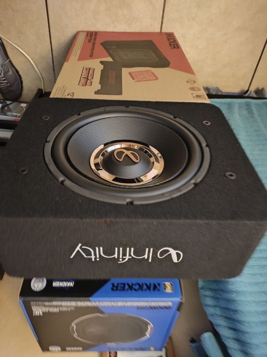 12" Infinity Subwoofer. 1200 Watts Max