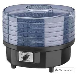 Cuisinart DHR-20P1 Food Dehydrator, 5 tray, Black