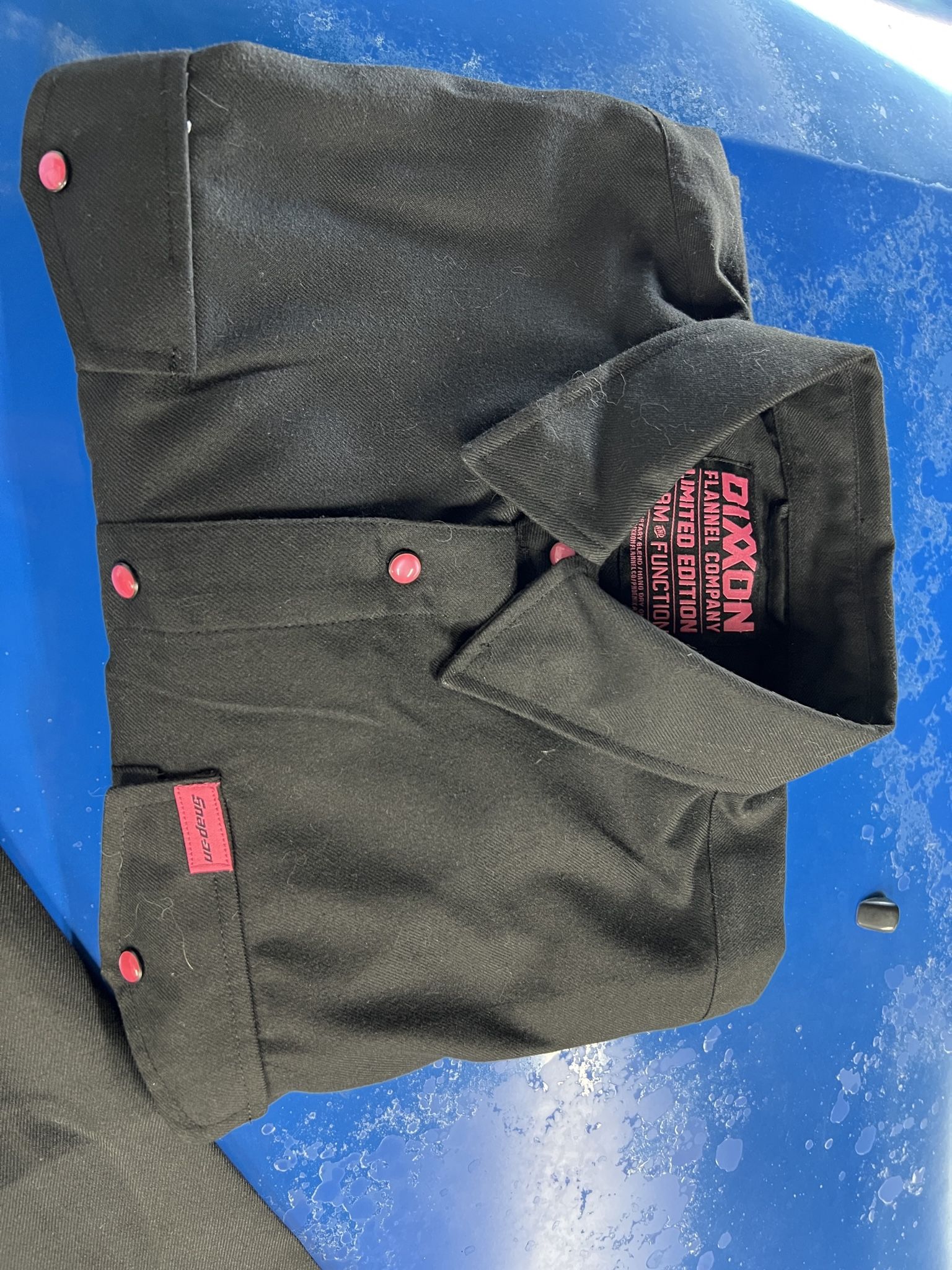 (new)XL Dixxon flannels- Snap On/ Breast Cancer Awareness Edition