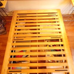 Ikea Mandal Queen Bedframe, great condition ready to pick up (part disassembled) Location South Beach