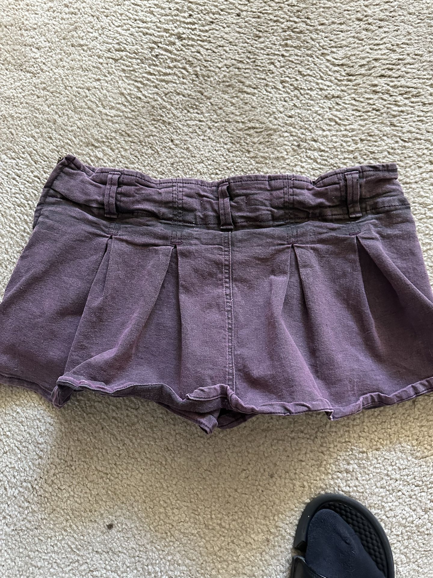 Women’s Purple Skirt Denim