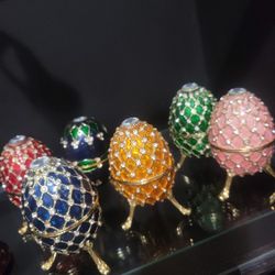 Fabrege Eggs - Swarovski Jewelry Box 6