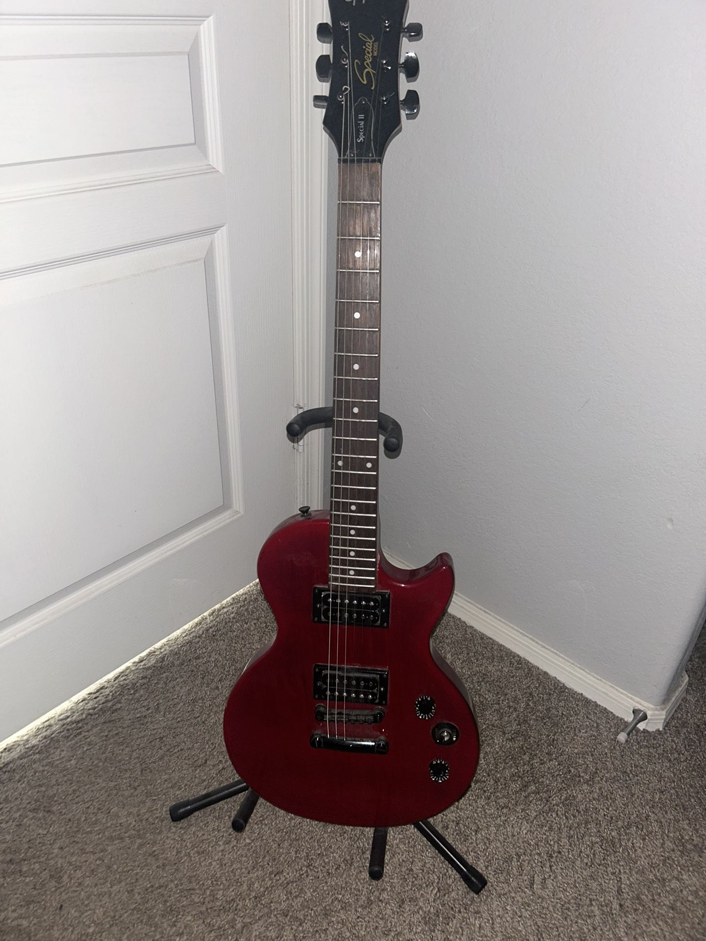 Epiphone Red Electric Guitar