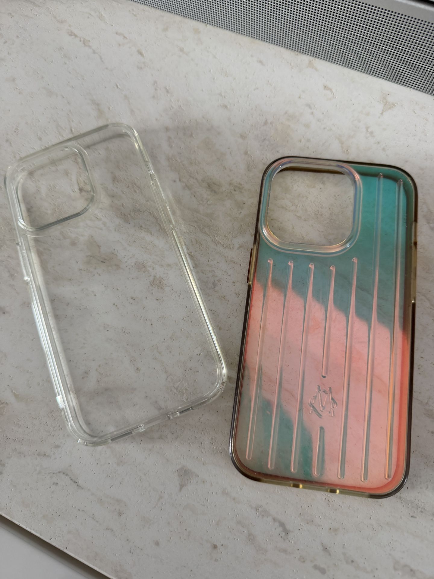 Rimowa And Clear Phone Case For iPhone 14