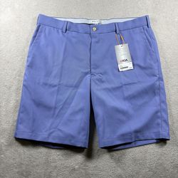 Peter Millar Crown Sport Salem Performance Men’s 36 Blue Shorts US Open NWT #3C