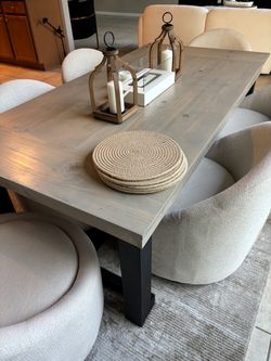 Cream Dining Chairs – $125 Each