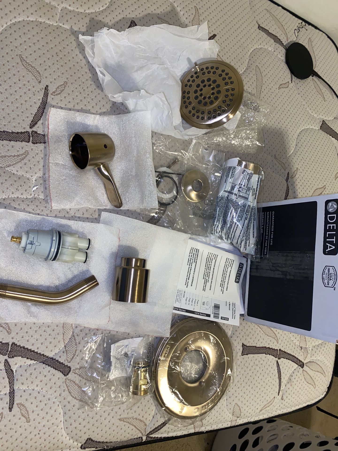 Delta Shower Faucet Champagne Bronze New