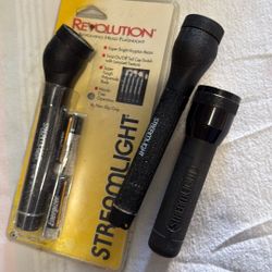 3 Stream Light Flash Lights For Sale. $25.00 All in excellent condition  Comes with battery  Pick up in Powder Springs Ga  30127  If the post is up, t