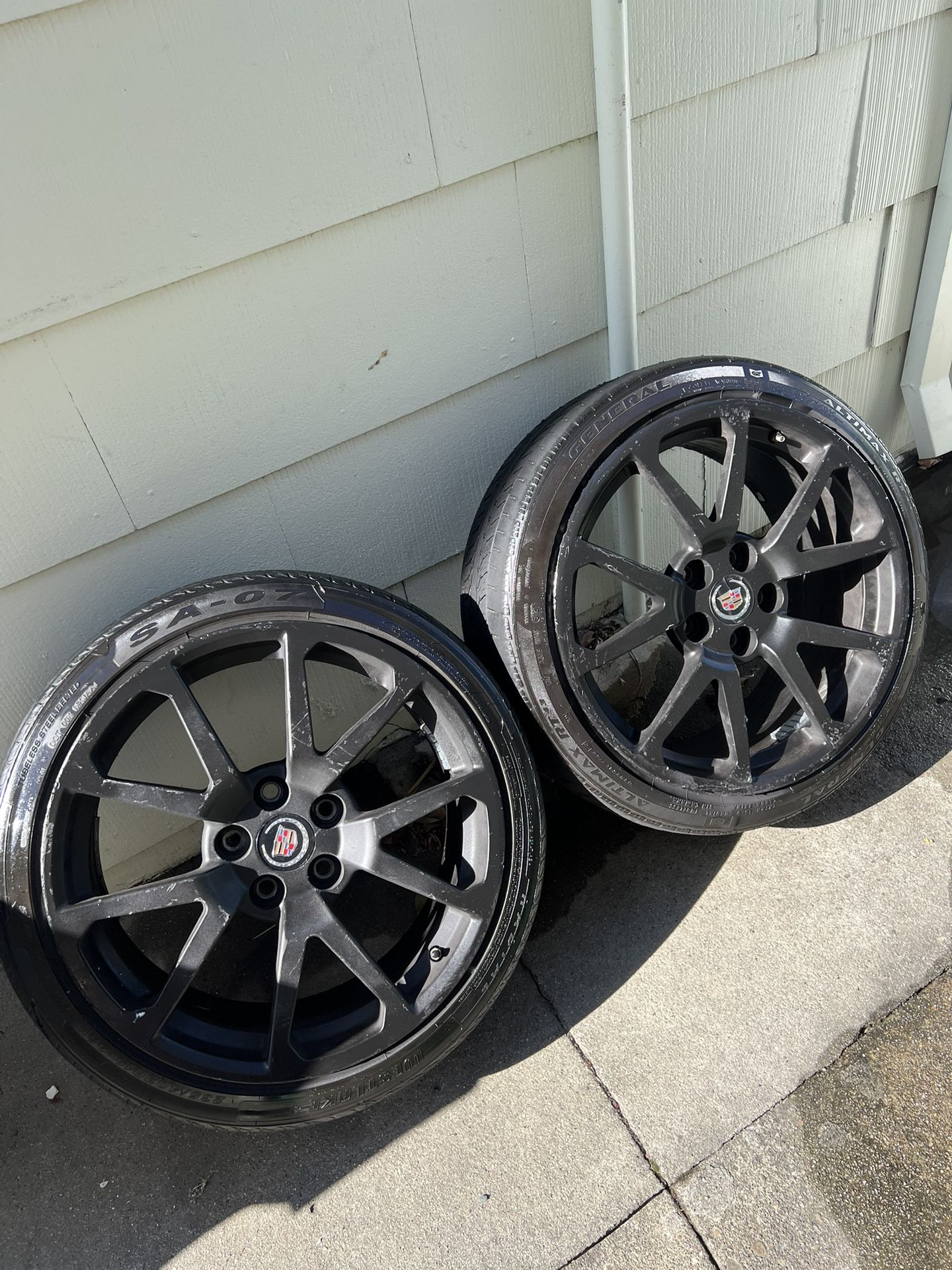 Pair Cts V2 Wheels