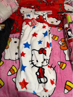 Hello Kitty 4th of July Blanket