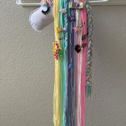 Unicorn Hair Accessories Organizer 