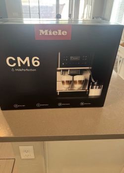 BRAND NEW - Meile CM 6160 Milk Perfection Automatic Bluetooth Espresso Machine - Color is White