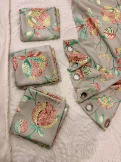 4 piece Curtain Panels- LIKE NEW condition