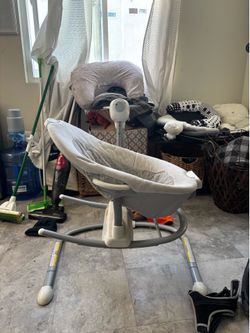 Baby swing used