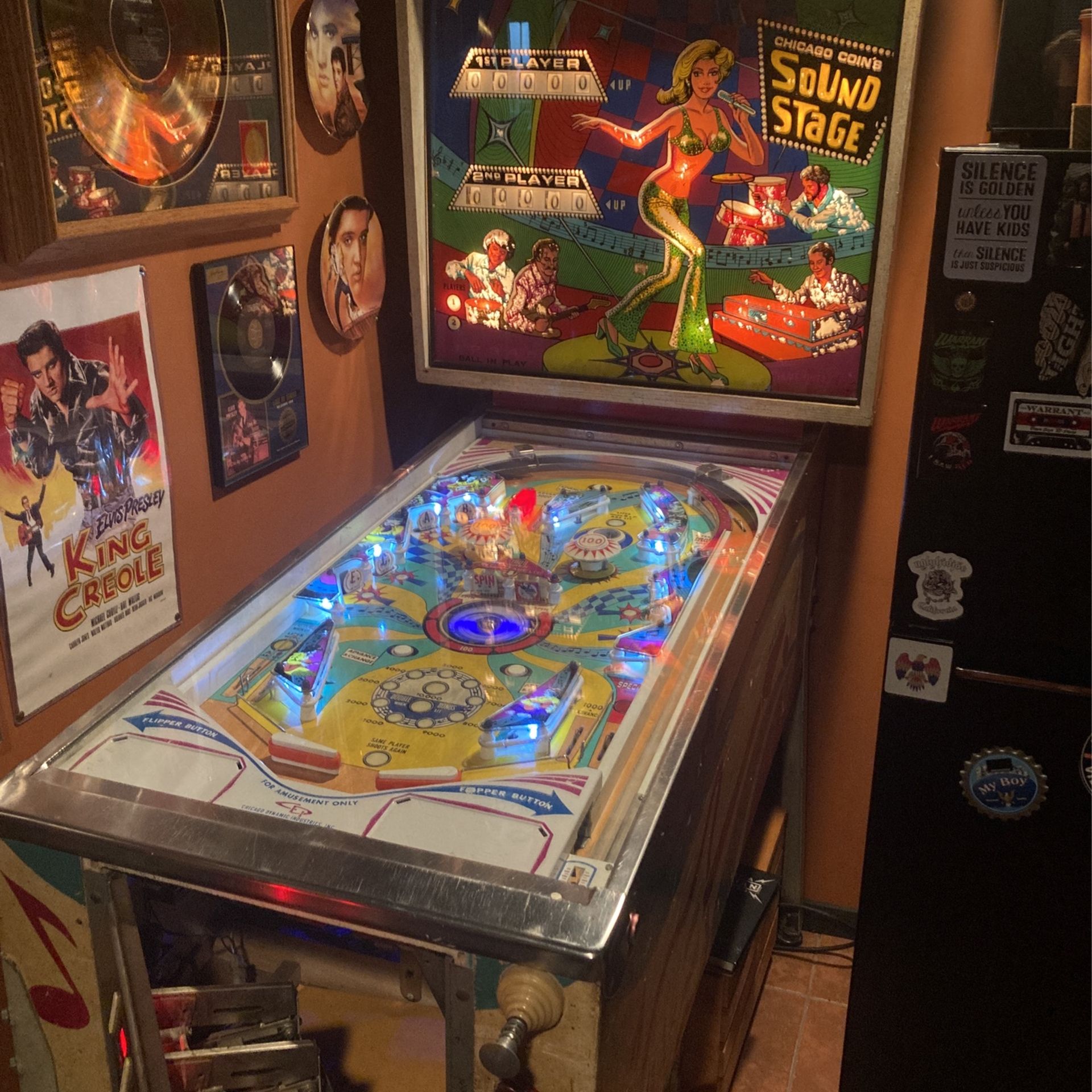 Chicago Coin Sound Stage Pinball Machine for Sale in Oakdale, NY OfferUp