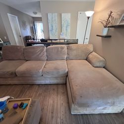Beige Sectional Sofa