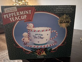 Another Original Mr. Christmas Peppermint Teacup